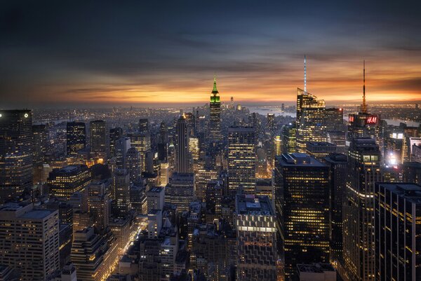 Photography Night falls on the City, Jorge Ruiz Dueso