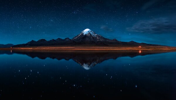 Photography El Reflejo del Sajama - Bolivia, Hernan Calderon Velasco