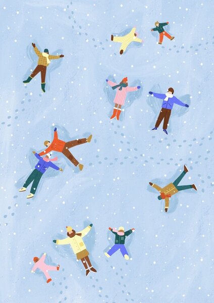 Photography Snow Angels, Bea Muller