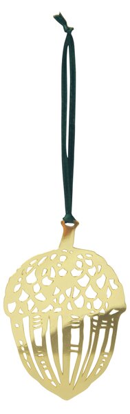 Pluto Design Acorn Christmas pendant Gold