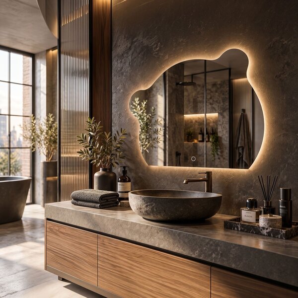 LED wall mirror YH-BL-3 70x85cm