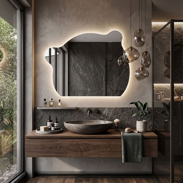 LED wall mirror YH-BL-3 70x85cm