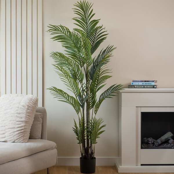 Real Touch Pearl Palm Tree 180cm Green