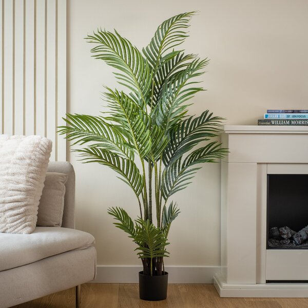 Real Touch Pearl Palm Tree 155cm Green