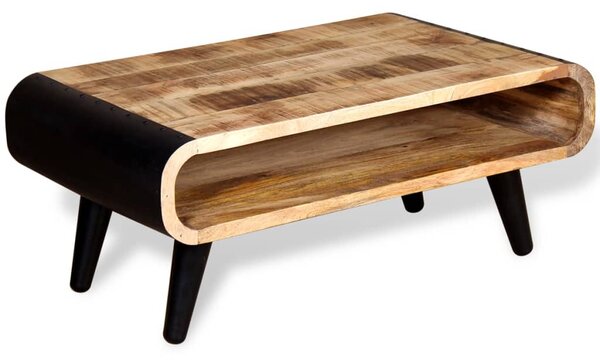 Coffee Table Rough Mango Wood 90x55x39 cm