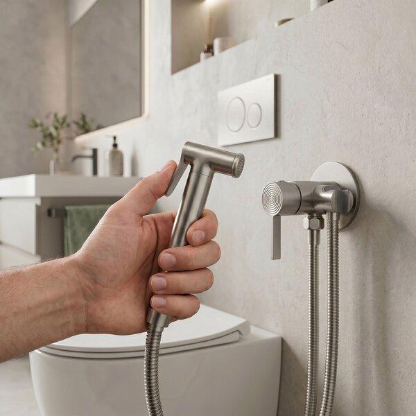 Bidet faucet Rea Foster Brush Nickel