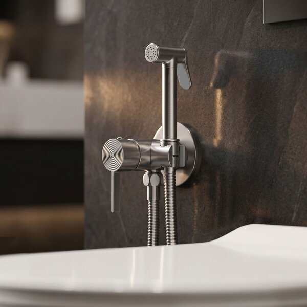 Bidet faucet Rea Foster Brush Nickel