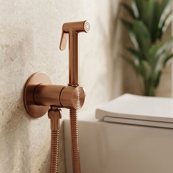 Bidet faucet Rea Foster Brush Copper