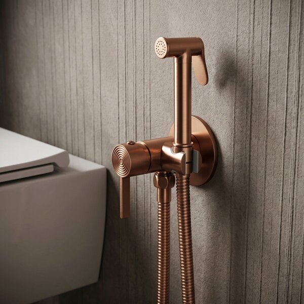 Bidet faucet Rea Foster Brush Copper