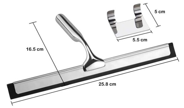 Bathroom squeegee Brush Copper