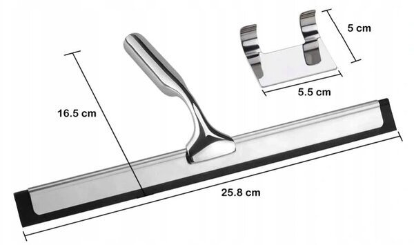 Bathroom squeegee Brush Copper