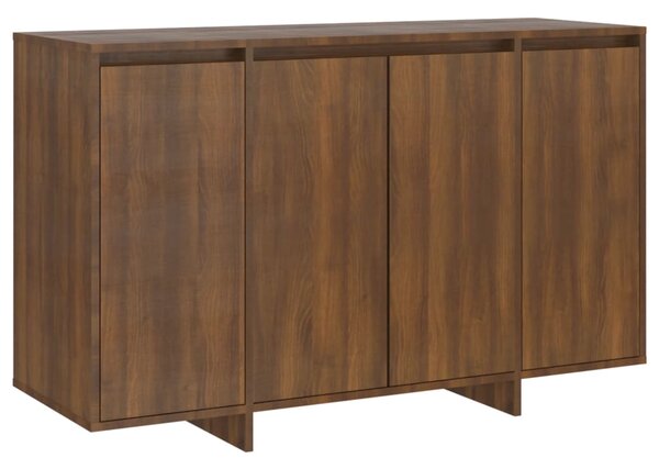 Sideboard Brown Oak 120x41x75 cm Engineered Wood