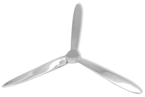 Wall-Mounted Propeller Aluminium Silver 70 cm