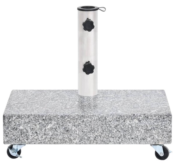 Umbrella Base Light Grey 45x25x8.3 cm Granite