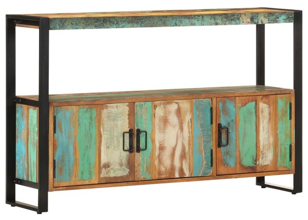 Sideboard 120x30x75 cm Solid Reclaimed Wood