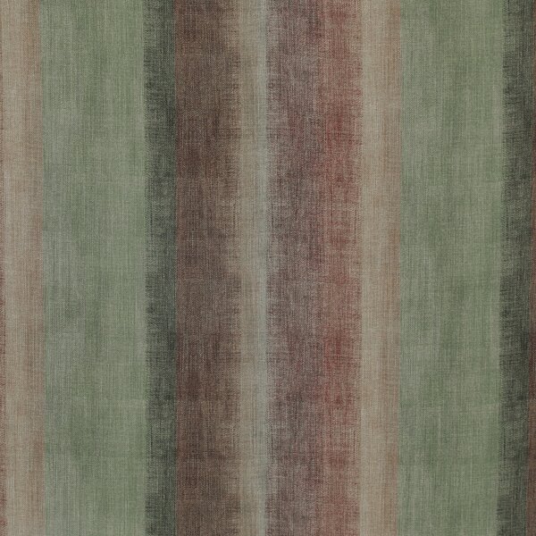Linda Barker Home Bidar Printed Blackout Fabric Paprika