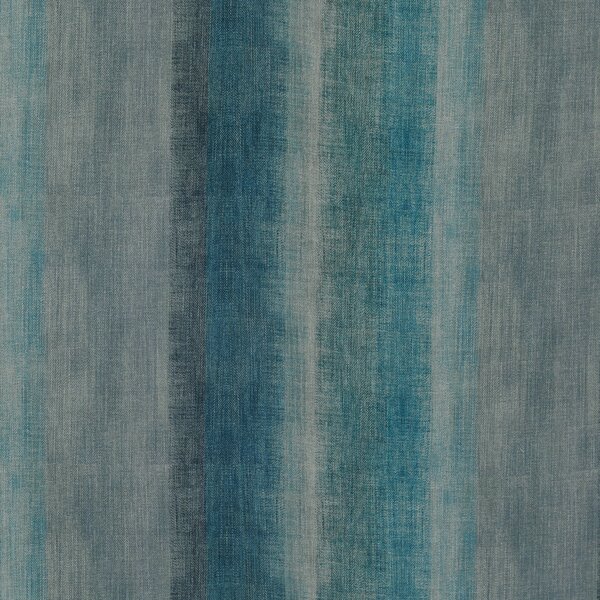 Linda Barker Home Bidar Printed Blackout Fabric Saphire