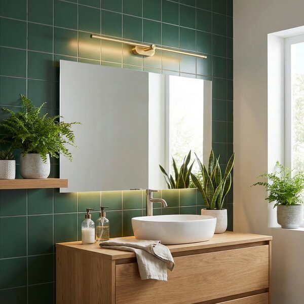 Bathroom LED wall sconce APP1894-1W 80 cm BRUSH GOLD