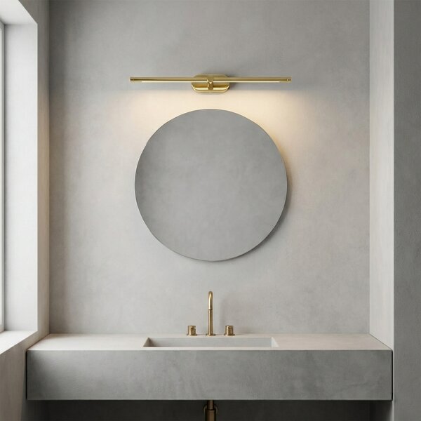 Bathroom LED wall sconce APP1890-1W 60 cm GOLD