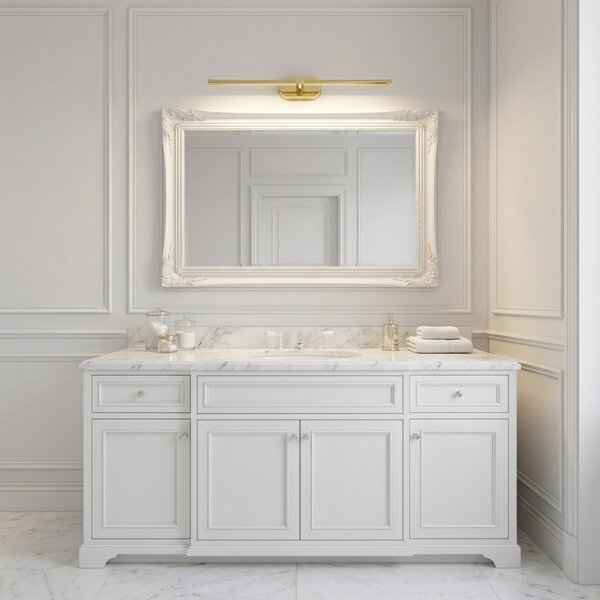 Bathroom LED wall sconce APP1890-1W 60 cm GOLD
