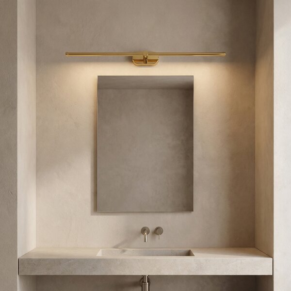 Bathroom LED wall sconce APP1891-1W 80 cm GOLD