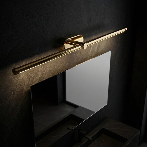 Bathroom LED wall sconce APP1891-1W 80 cm GOLD