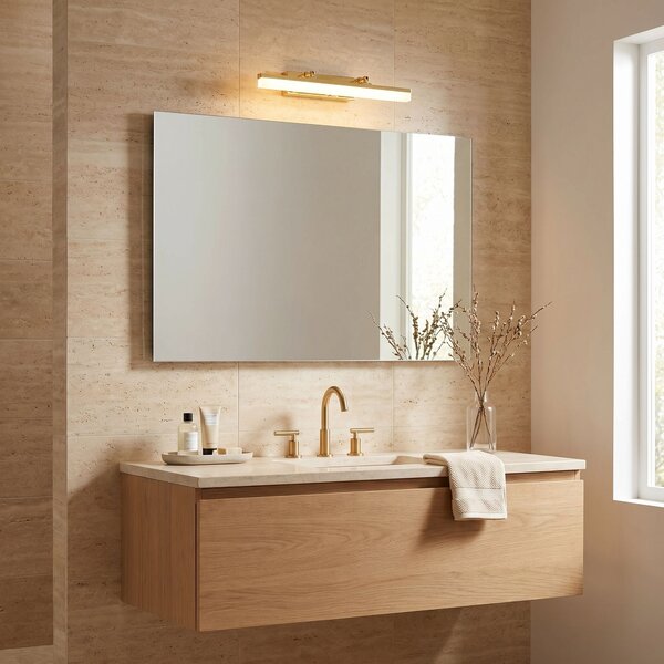Bathroom LED wall sconce APP1872 40 CM GOLD