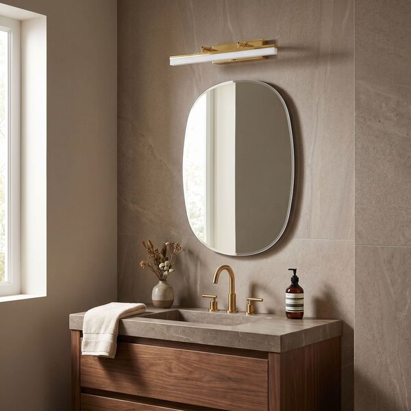 Bathroom LED wall sconce APP1872 40 CM GOLD