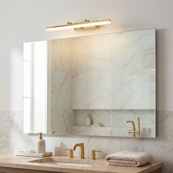 Bathroom LED wall sconce APP1873-1W 60cm GOLD