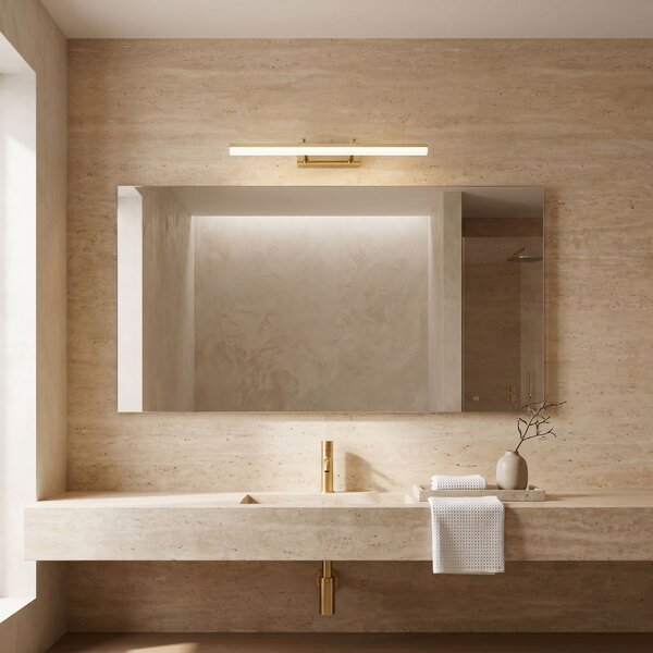 Bathroom LED wall sconce APP1873-1W 60cm GOLD