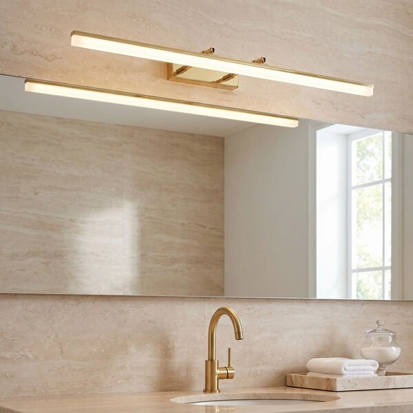 Bathroom LED wall sconce APP1874-1W 80cm GOLD