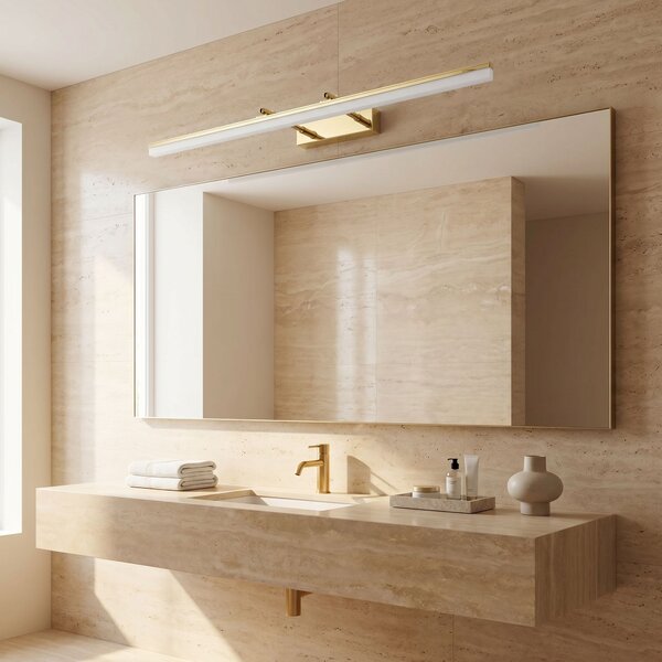Bathroom LED wall sconce APP1874-1W 80cm GOLD