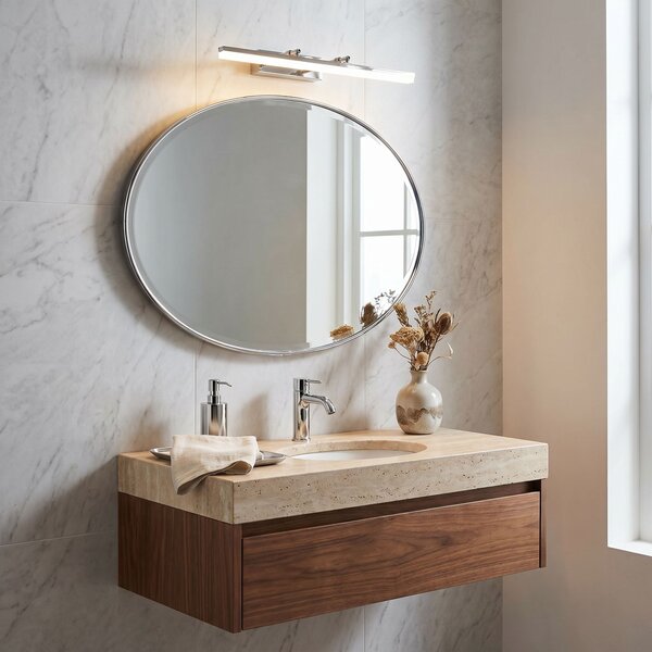 Bathroom LED wall sconce APP1870-1W 60cm CHROME