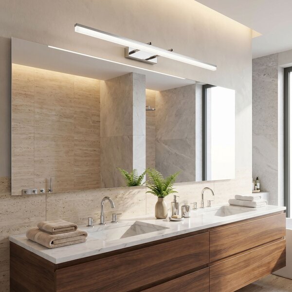 Bathroom LED wall sconce APP1871-1W 80cm CHROME