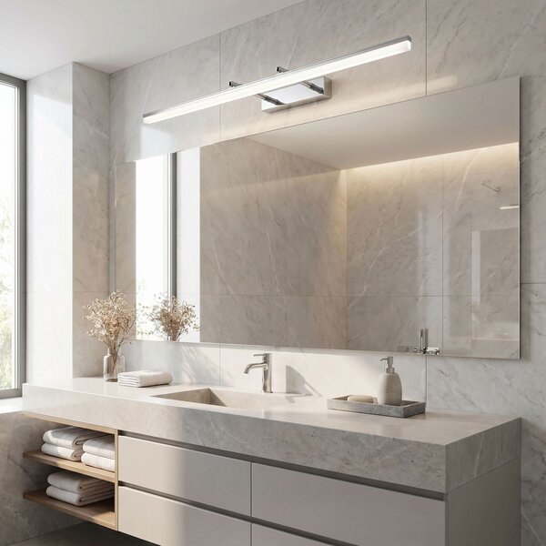 Bathroom LED wall sconce APP1871-1W 80cm CHROME