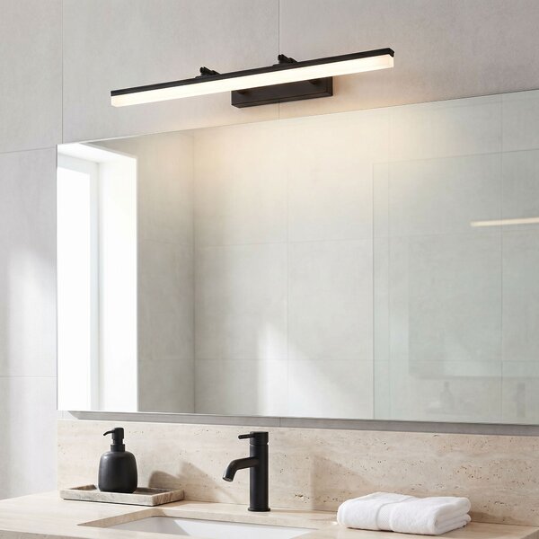 Bathroom LED wall sconce APP1879-1W 60cm BLACK