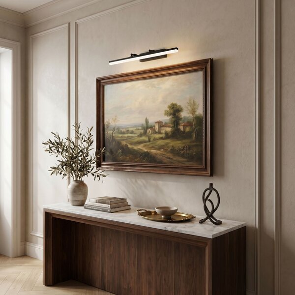 Bathroom LED wall sconce APP1879-1W 60cm BLACK