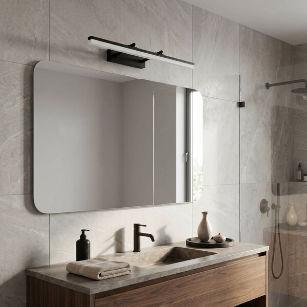 Bathroom LED wall sconce APP1879-1W 60cm BLACK