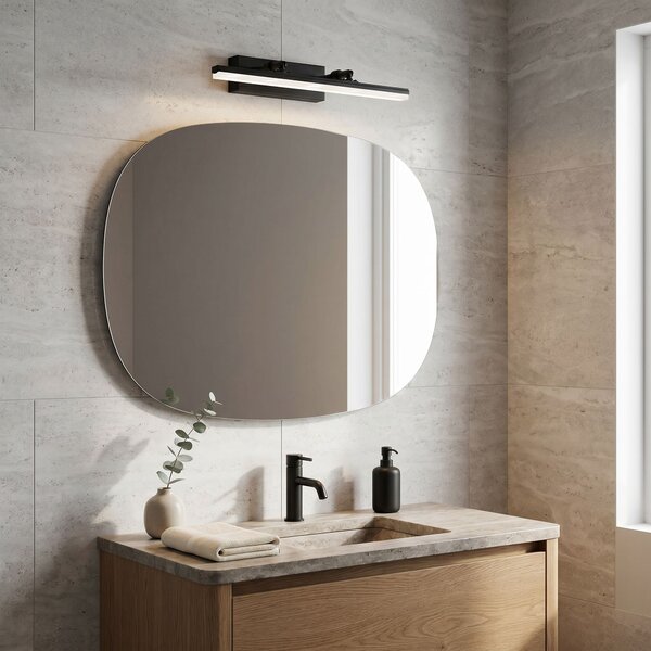 Bathroom LED wall sconce APP1878-1W 40cm BLACK