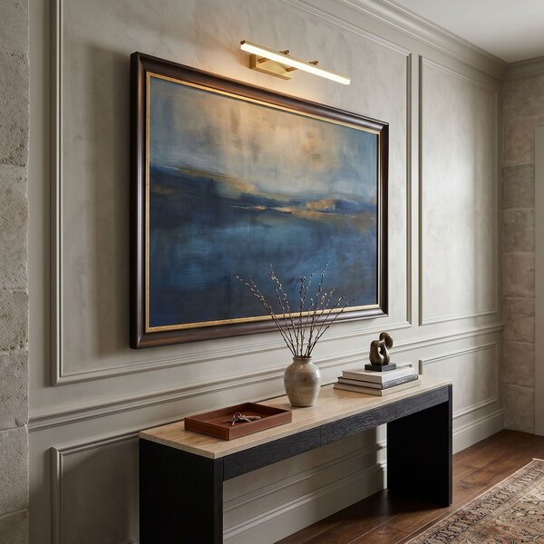 Bathroom LED wall sconce APP1876-1W 60cm BRUSH GOLD