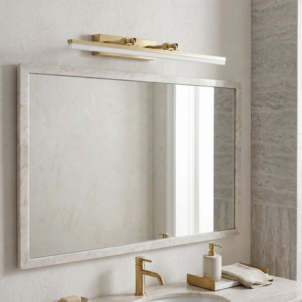 Bathroom LED wall sconce APP1876-1W 60cm BRUSH GOLD
