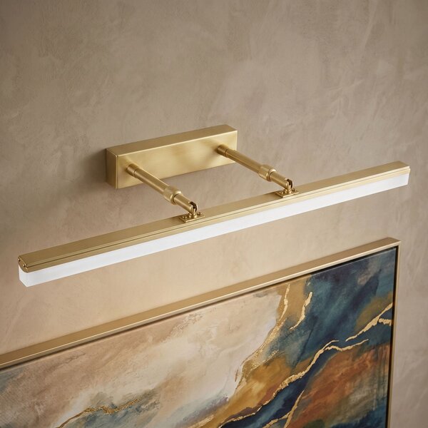 Bathroom LED wall sconce APP1876-1W 60cm BRUSH GOLD