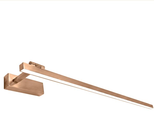 Bathroom LED wall sconce SWE039-1W 80cm BRUSH COPPER