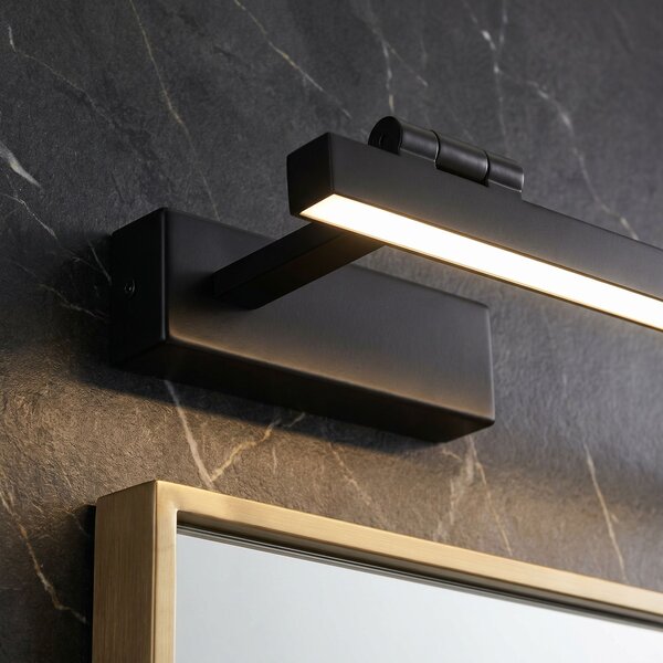 Bathroom LED wall sconce SWE036-1W 80cm BLACK