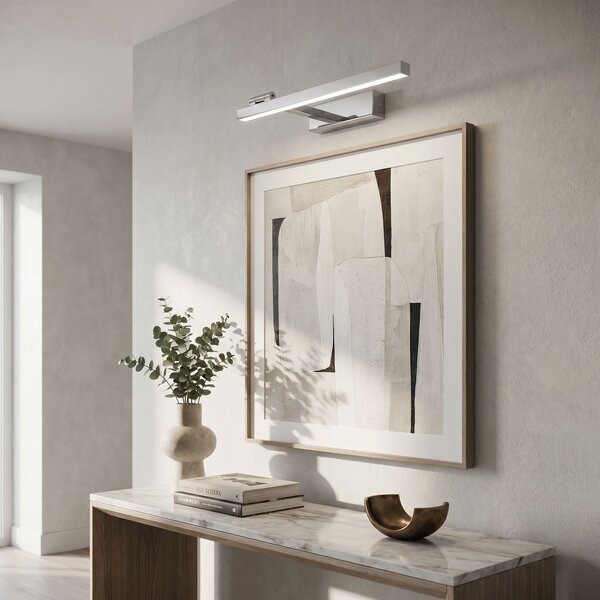Bathroom LED wall sconce SWE028-1W 40cm CHROME