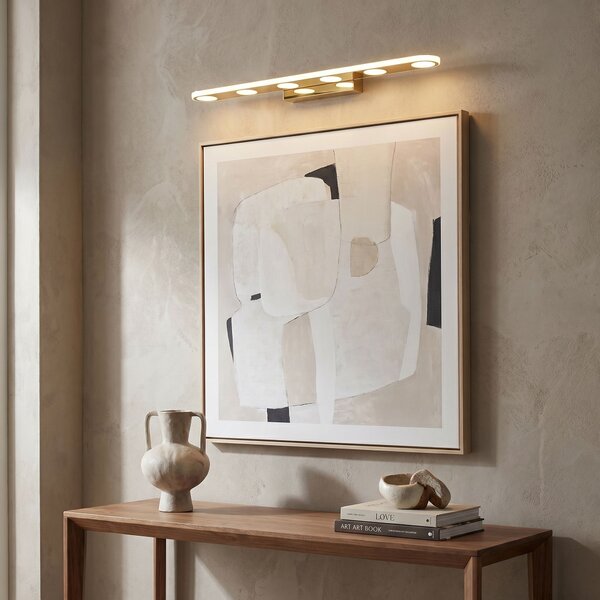 Bathroom LED wall sconce SWE057-W GOLD