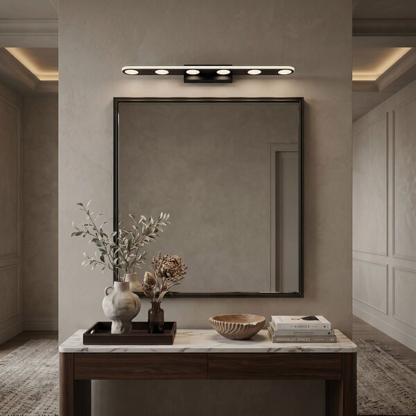 Bathroom LED wall sconce SWE055-W BLACK