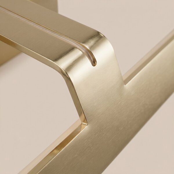 Bathroom LED wall sconce SWE006-1W 73cm GOLD