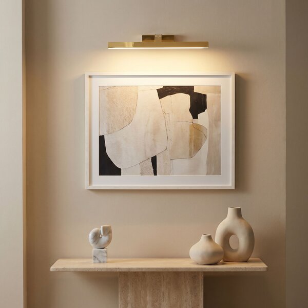 Bathroom LED wall sconce SWE005-1W 58cm GOLD