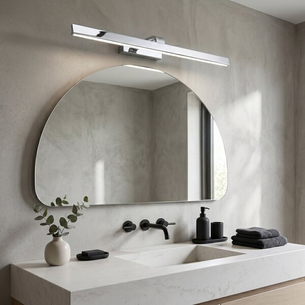 Bathroom LED wall sconce SWE003-1W 73cm CHROME